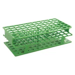 Heathrow Scientific HS27552C Onerack Test Tube Rack, Slots 72X16MM, Green, PK8. Fixed Price $114.99.