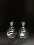 Pyrex Cat No 4321A Short Neck Round Bottom Taper Joint 14/20 100ML Lot Pcs. Fixed Price $94.49.