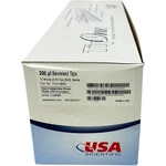 Usa Scientific 1111-1810 200UL Beveled Tips Racks Of 96 Sterile. Fixed Price $52.00.