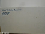 Lot Of 8 Dilux Dilution Reservoirs #D-1002 Sterile With Lid. Fixed Price $24.99.