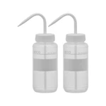 2PK Chemical Wash Bottle, No Label, 500ML - Wide Mouth, Ldpe Eisco Labs. Fixed Price $14.89.