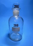 Vitro Wheaton Glass 286 Bottle With Stopper Laboratory Pharmaceutical Usa. Fixed Price $15.00.