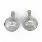 2X Chemglass 500ML Heavy Wall Single-neck 24/40 Round Bottom Flasks CG-1506-20. Fixed Price $59.00.