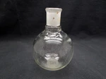 Kimble Kontes Glass 14/20 Outer Joint 100ML Round Bottom Flask 25276 Chips. Fixed Price $17.99.