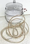 Bel Art 999320237 Vacuum Desiccator Sealer Clear Polycarbonate 230MM/ 9.25 A5C. Fixed Price $75.00.