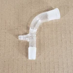 Pyrex No. 8947 105 Bent Vacuum Take Off Adapter 14/20 Inner/outer Joints. Fixed Price $31.00.