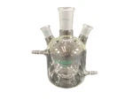 Chemglass 125ML 3-NECK 24/40 14/20 European Taper Jacketed Flask CG-1576-02 #2. Fixed Price $174.99.