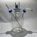 Pyrex 1585-9L 3-NECK Micro Carrier Glass Spinner Flask. Fixed Price $325.00.