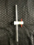 Corning Pyrex Glass Straight Bore Stopcock 10MM Od Sidearms 4MM Ptfe Plug. Fixed Price $20.24.