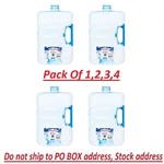1-4 Pack Large Reusable 3 Gallon Water Bottle Jug Container Bpa Free Home Office. Fixed Price $49.97.