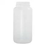 Qorpak PLA-03312 Bottle, Wide Mouth, 128 Oz, Round, PK4. Fixed Price $21.15.
