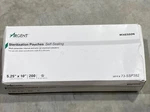Mckesson Argent Sterilization Pouches 5.25 X 10" Self Seal 200 Ct 73-SSP382 New. Fixed Price $20.00.