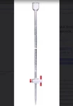 Kimble 17110F-5 Kimax 5ML Funnel Micro Burets With Ptfe Stopcock, Class Se. Fixed Price $291.27.