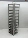 Thermo Fisher 5976 10-TIER Cryobox Freezer Storage Rack 10-POSITION 21.25". Fixed Price $52.99.