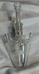 Ace Glass 250ML Neck Tapered Reaction Vessel Center, 24/40 Side. Fixed Price $79.95.