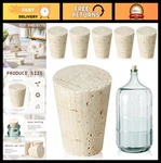 Pcs Glass Carboy Cork Stopper Set For 1-6 Gallon Jugs, Tapered Fermentation. Fixed Price $35.99.
