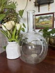 Rare Vtg Pyrex Glass 6000ML Single Neck Round Bottom Boiling Flask 15 9.5 **. Fixed Price $180.00.