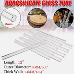 Glass Tubing Blowing 12PCS 8MM Od Pyrex Tubes Borosilicate Clear " Long. Fixed Price $17.09.