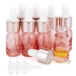 Kesell 8 Pack 5ML Pink Dropper Bottles, Empty Refillable Glass Sample Vials E.... Fixed Price $16.59.