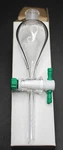 Chemglass 30ML Separatory Funnel Squibb 13 Stopper Neck 2MM Ptfe Cg 1747-01 New. Fixed Price $69.99.