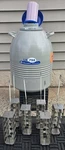 *cryogenic Sample Storage Unit--ic Biomedical LS750-- Liquid Nitrogen Dewar*. Fixed Price $999.00.