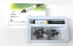 Denmat Geristore A2 Dual Core Resin Ionomer Starter Kit Syringes 10GR Each. Fixed Price $93.99.