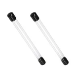 Pack Of 2,CLEAR Storage Tube Small Plastic Round Tubing Bottle Container 12 Inch. Fixed Price $16.56.