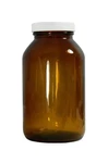Qorpak 239208 Valuline Amber Glass Wide Mouth Packer Bottle With Polypropylen.... Fixed Price $171.61.