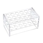 Uxcell Test Tube Rack Holder Lab Stand Acrylic 18-WELL 17MM Diameter Clear Fo.... Fixed Price $26.24.