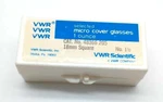 Vwr Micro Cover Glasses Oz 18MM Square Cat #48366 205 No. 1/2. Fixed Price $16.50.