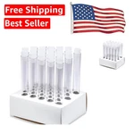 Convenient 16X150MM Polystyrene Tubes With Caps And Cardboard Storage Rack. Fixed Price $17.09.