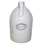 Antique 1880'S Hayner Dayton Ohio Lock Box 290 One Gallon Pre Pro Whiskey Jug. Fixed Price $99.95.