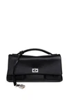Balenciaga Bel Air Clutch On Strap Black Top Handle Bag New. Fixed Price $2699.00.