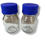 100ML Glass Media Bottle, Round, GL45 Screw Cap Karter Scientific 251X1 (pack 2). Fixed Price $14.39.