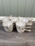 Lot Of 25 Coors Porcelain Evaporating Dishes W/ Handles Lab Chemistry. Fixed Price $39.99.