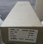 New Kimble 6 Glass 50ML Bulb Volumetric Reusable Pipette 37000. Fixed Price $89.00.