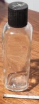 Wheaton Square Media Storage Bottle, Thick Sidewall Usa Glass 200 Ml With Lid. Fixed Price $9.99.