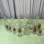 Pyrex Narrow Mouth Erlenmeyer Flasks Lot Of (20) (read Discription). Fixed Price $79.00.