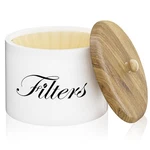 Wooden Coffee Filter Holder With Lid, Basket Storage Container For Counter, B.... Fixed Price $29.04.