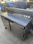 Beverage-air SP48-12 Commercial Refrigerated Prep Table Doors Standard Top. Fixed Price $1500.00.