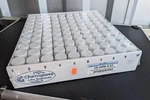 Chemglass CG-4908-A-03 Storage Vial, Amber, 20ML, 28 X 57MM, 24-414 White Caps. Fixed Price $101.01.