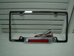 Third Brake Light License Plate Frame Stop Chrome. Fixed Price $59.99.