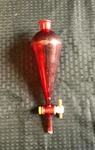 Kimax Kimble Red Ray-sorb Glass 250ML Squibb Separatory Funnel, Ptfe Stopcock. Fixed Price $24.99.