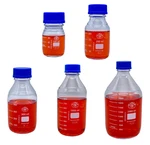 Simax Laboratory Reagent Media Bottle 100-2000 Ml, Borosilicate Glass, Clear.. Fixed Price $11.61.
