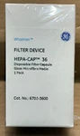 Cytiva Whatman Hepa-cap 36, Vent Filters, Glass Fiber, 6702-3600. Fixed Price $70.00.
