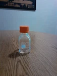 100ML Pyrex Bottle Made In Germany No. 1396 A6 Orange Lid Glass Stash Jar Liquid. Fixed Price $19.99.