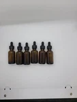 Yesker Amber Glass Bottles For Essential Oils With Eye Dropper 30 Ml (1OZ). Fixed Price $8.00.