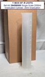 Pack Bel-art 284590000 Single Scale 2000ML Graduated Cylinder, 20ML Grad.. Fixed Price $134.99.