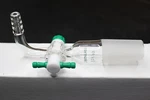 Flow Control Adapter Ptfe Stopcock 90 Angle 24/40 Inner CG-1030-01 Chemglass.. Fixed Price $21.99.