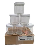 Case Of Thermo Scientific Jar Short Clear Wm 16OZ 500ML 120-0500 0083417. Fixed Price $74.99.